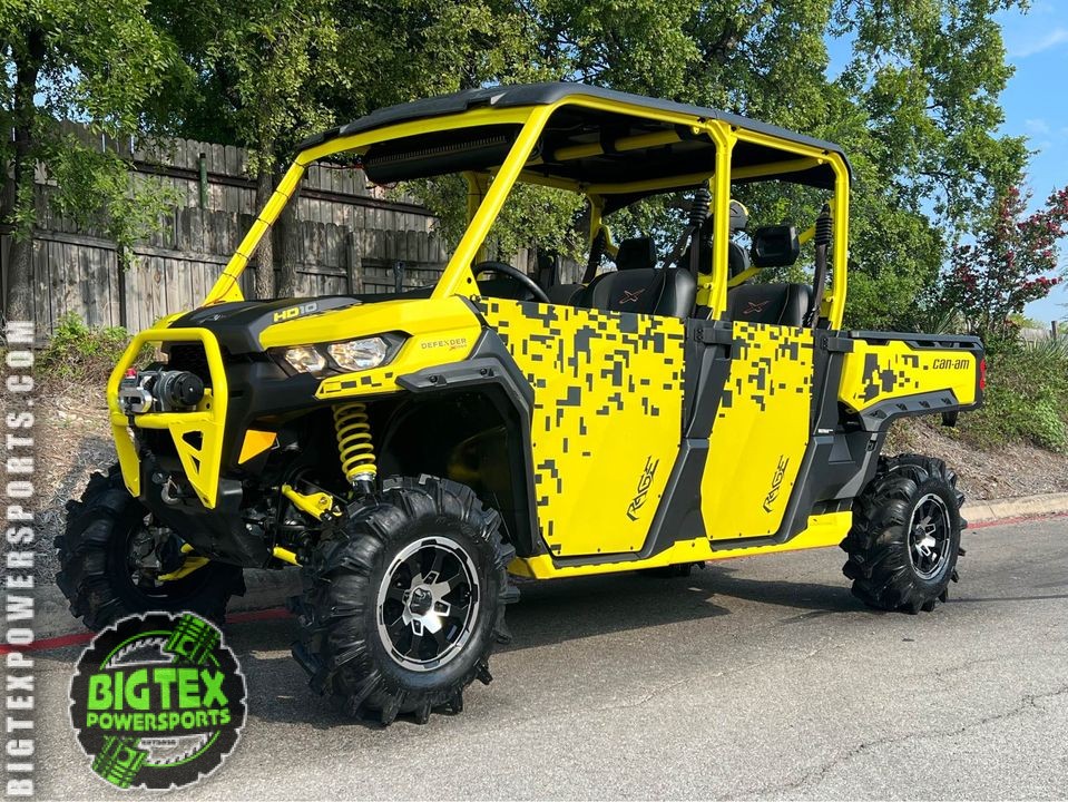 2019 Can Am HD10 Defender XMR Max mint condition side by side Big Tex